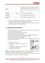 Preview for 86 page of Rotel G5300CH Instructions For Use Manual