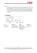 Preview for 23 page of Rotel G5400CH Instructions For Use Manual