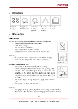 Preview for 99 page of Rotel G5400CH Instructions For Use Manual