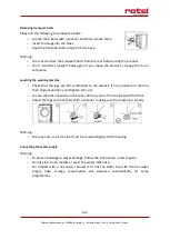 Preview for 100 page of Rotel G5400CH Instructions For Use Manual