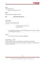 Preview for 102 page of Rotel G5401CH Instructions For Use Manual