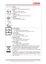 Preview for 3 page of Rotel GLASSSCALERED537CH1 Instructions For Use