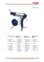 Preview for 2 page of Rotel HAIRDRYERSTUDIOION816CH1 Instructions For Use Manual