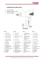 Preview for 2 page of Rotel HAIRDRYERTRAVEL805CH1 Instructions For Use Manual