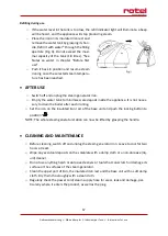 Preview for 57 page of Rotel IRONSTATION947CH1 Instructions For Use Manual