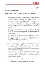 Preview for 30 page of Rotel MICRO PLUS 6712CH Instructions For Use Manual