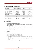 Preview for 44 page of Rotel MICROWAVEOVEN1501CH Instructions For Use Manual