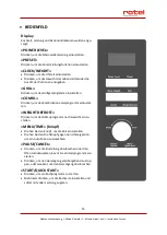 Preview for 15 page of Rotel MICROWAVEOVEN1542CH Instructions For Use Manual