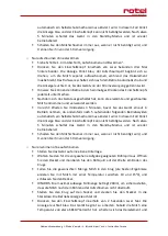 Preview for 9 page of Rotel MILKFROTHER210CH Series Instructions For Use Manual