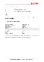 Preview for 68 page of Rotel MOBILEAIRCONDITIONER797CH2 Instructions For Use Manual