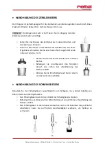 Preview for 10 page of Rotel MULTIMIX 396CH1 Instructions For Use Manual