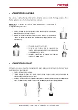 Preview for 17 page of Rotel MULTIMIX 396CH1 Instructions For Use Manual