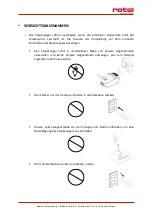 Предварительный просмотр 6 страницы Rotel NOX U657CH1 Instructions For Use Manual