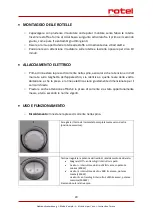 Preview for 20 page of Rotel OILRADIATORHEATER7302CH Instructions For Use Manual