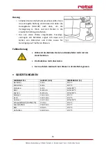 Preview for 16 page of Rotel PACOMASTER197EU1 Instructions For Use Manual