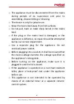 Preview for 47 page of Rotel PACOMASTER197EU1 Instructions For Use Manual