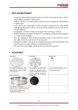 Preview for 54 page of Rotel PACOMASTER197EU1 Instructions For Use Manual