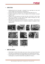 Preview for 15 page of Rotel PALLA Instructions For Use Manual