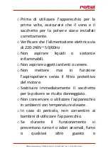 Preview for 18 page of Rotel PALLA Instructions For Use Manual