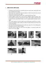 Предварительный просмотр 27 страницы Rotel PALLA Instructions For Use Manual