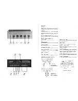 Preview for 2 page of Rotel qa-30 Instruction/Technical Manual