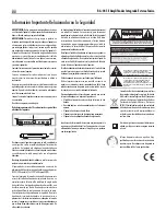 Preview for 22 page of Rotel RA-04 SE Owner'S Manual