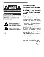 Preview for 2 page of Rotel RA-1062 User Manual