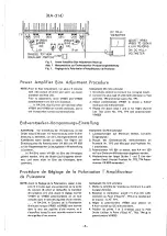 Preview for 4 page of Rotel RA-314 Technical Manual