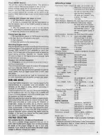 Preview for 5 page of Rotel RA-820BX4 Owner'S Manual