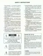 Preview for 2 page of Rotel RA-840BX3 Owner'S Manual