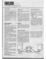 Preview for 2 page of Rotel RA-870 Owner'S Manual