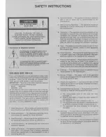 Preview for 2 page of Rotel ra-870bx Owner'S Manual