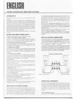 Preview for 3 page of Rotel ra-870bx Owner'S Manual