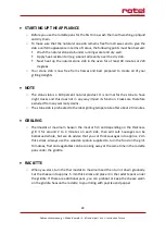 Preview for 28 page of Rotel RACLETTEGRILL1232CH Instructions For Use Manual