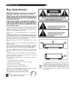 Preview for 34 page of Rotel RB-06 Owner'S Manual