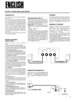 Preview for 3 page of Rotel RB-890 Owner'S Manual