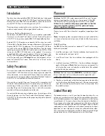 Preview for 2 page of Rotel RBB-1080 Owner'S Manual