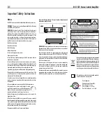 Preview for 2 page of Rotel RC-1572 Owner'S Manual