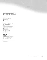 Preview for 17 page of Rotel RC-1572MKII Owner'S Manual