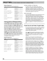 Preview for 42 page of Rotel RCC-955 Owner'S Manual