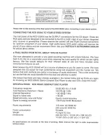 Preview for 6 page of Rotel RCD 930AX Owner'S Manual