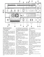 Предварительный просмотр 4 страницы Rotel RCX-400 Owner'S Manual