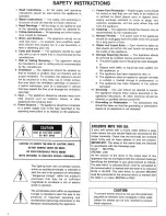 Предварительный просмотр 2 страницы Rotel RD-835 Owner'S Manual