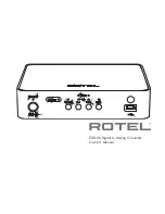 Preview for 1 page of Rotel RDD-06 Owner'S Manual