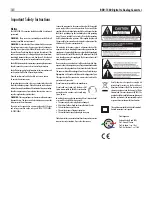 Preview for 2 page of Rotel RDD-1580 Owner'S Manual