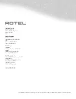 Preview for 56 page of Rotel RDD-1580 Owner'S Manual