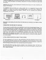 Preview for 6 page of Rotel RDD-980 Owner'S Manual