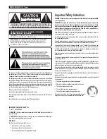 Preview for 2 page of Rotel RDV-1040 Owner'S Manual