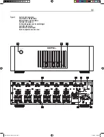 Preview for 3 page of Rotel RMB-1512 Owner'S Manual