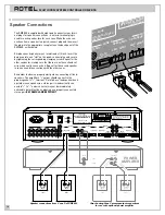 Preview for 10 page of Rotel RMZ-955 Installation & Operation Manual